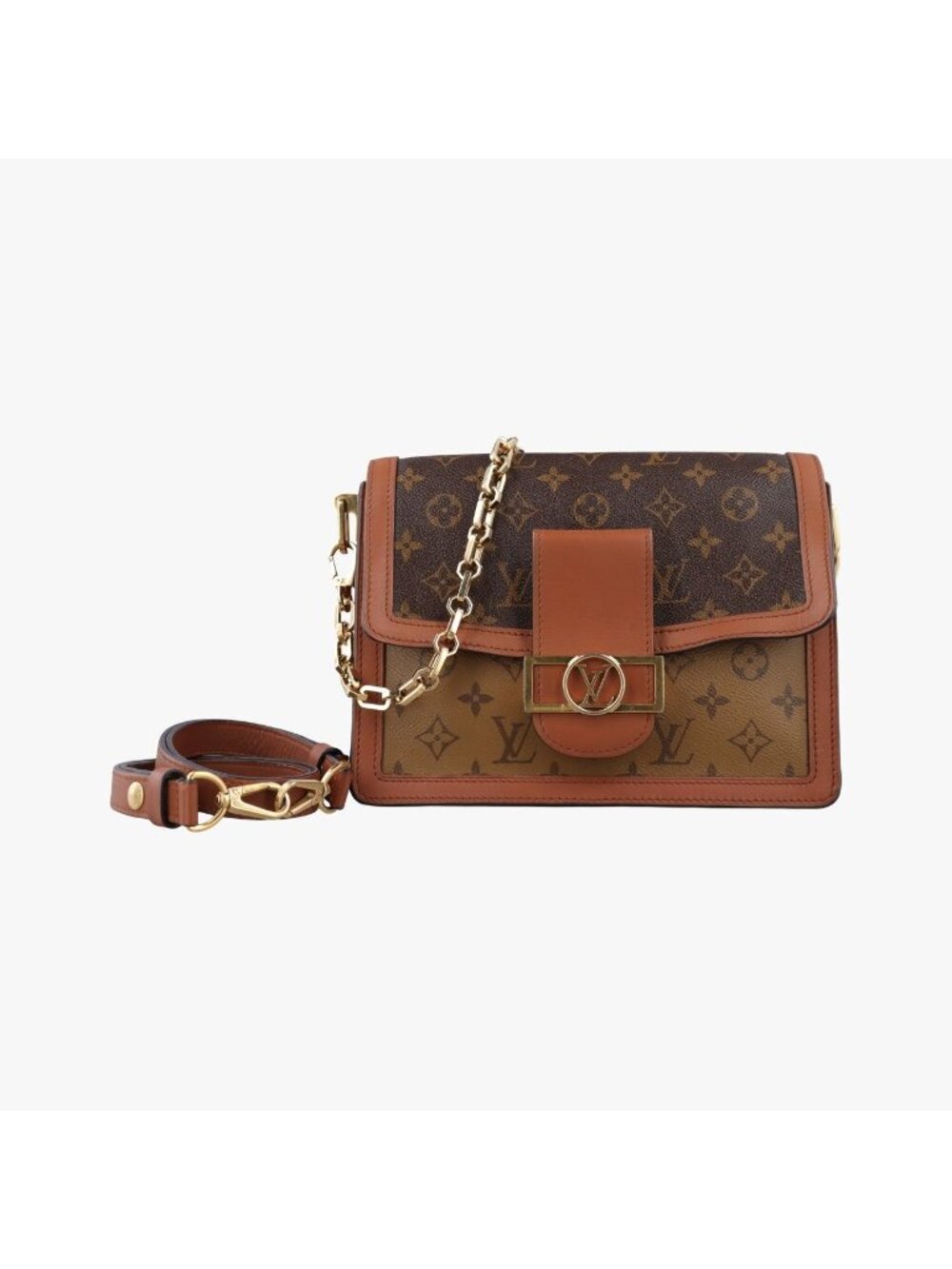 Louis Vuitton Dauphine Monogram Brown Reverse